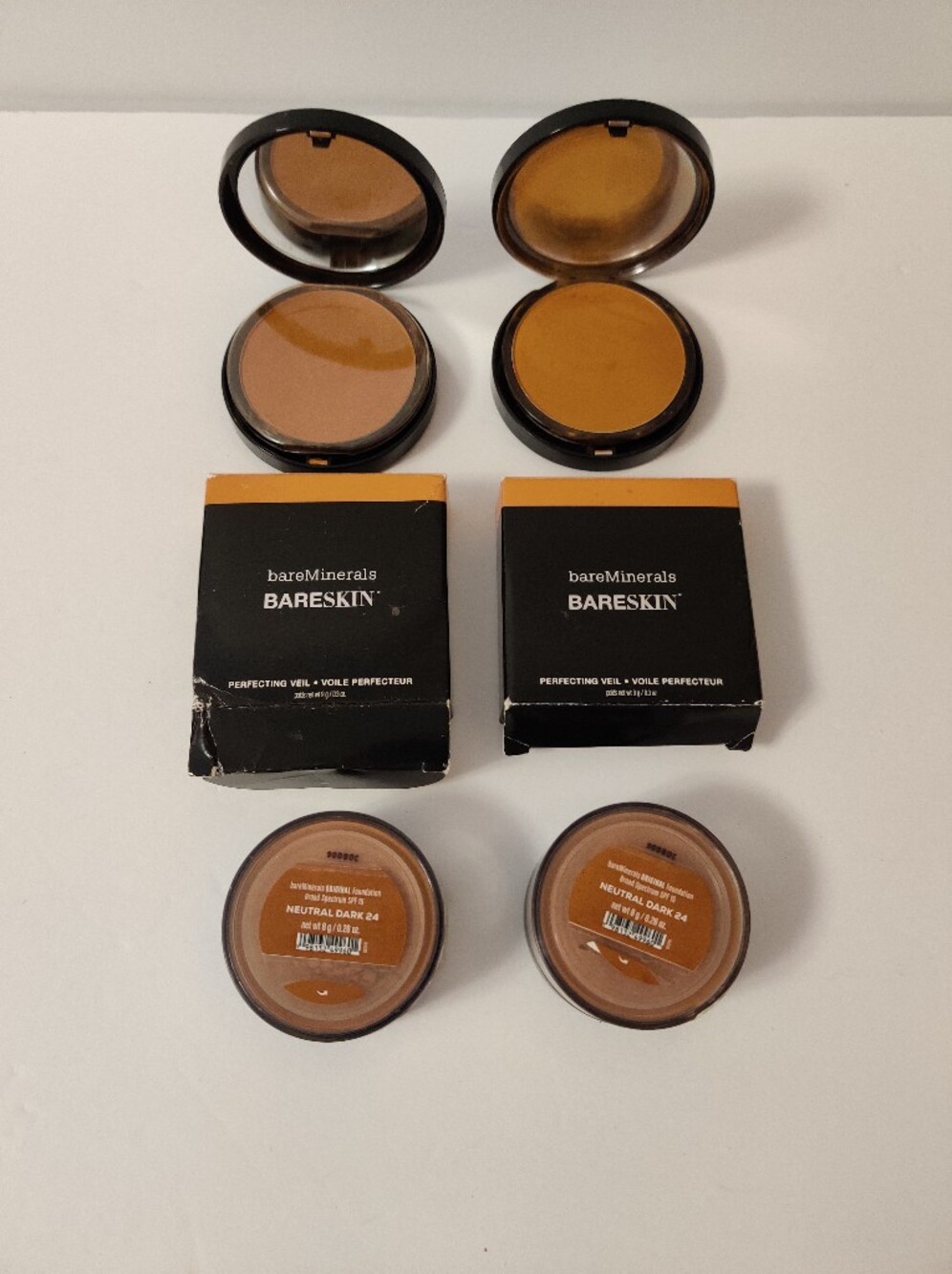 bareMinerals BARESKIN Perfecting Veil & Pressed Powder Duo - Warm Tan Shades